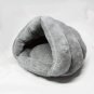 Grey 45x35CM Portable Pet Sleeping Bag Cat Dog Kennel Puppy Nest Small Triangle litter House