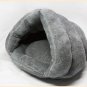 Grey 45x35CM Portable Pet Sleeping Bag Cat Dog Kennel Puppy Nest Small Triangle litter House