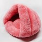 50x40CM Pink Portable Pet Sleeping Bag Cat Dog Kennel Puppy Nest Large Triangle litter House