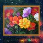 DIY 5D Flowers Full Diamond Painting Resin Drill Canvas Embroidery Crystal Draw