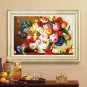 80x52CM 5d Full Diamond Painting Embroidery Restaurant Sticker Diamond Cross Stitch Vase