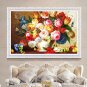 80x52CM 5d Full Diamond Painting Embroidery Restaurant Sticker Diamond Cross Stitch Vase