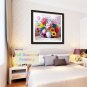 5D Full Diamond Painting Embroidery Restaurant Drill Cross Stitch Flowers Vase