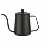 Black 2pcs/set Coffee Teapot 304 Stainless Steel Fine Long Mouth Small Spout