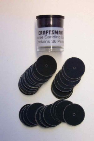TL-D01 Craftsman 36pc. Sanding Disc Tube