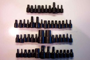 BT-Asst Hanson 53 Piece Torx Bit Assortment