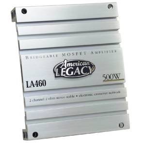 Cds-Legacy 2-Channel 600 Watts Max Bridgeable Amplifier-LA460
