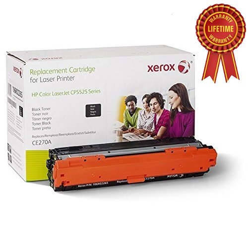 Xerox Replacement HP 650A CE270A Black Toner 14,200 Yield LaserJet CP5525 CP5520