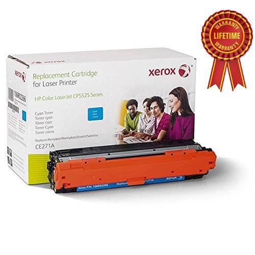 Xerox Replacement HP 650A CE271A Cyan Toner 16,300 Yield LaserJet CP5525 CP5520