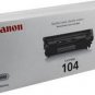 Genuine Canon 104 Black Toner Cartridge (0263B001)