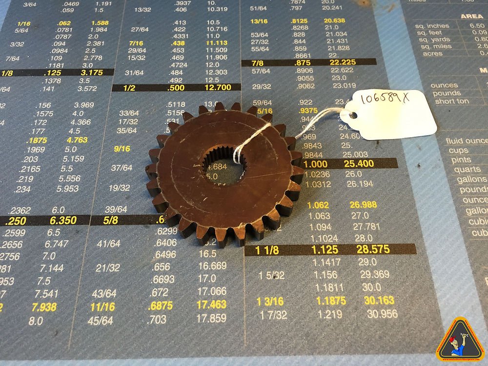 Dana Spicer Foote Transaxle 4360140 Spur Gear 25t 106589X