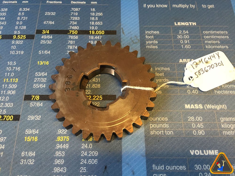 Dana Spicer Foote Transaxle 4360140 Spur Gear 124644X 583670301
