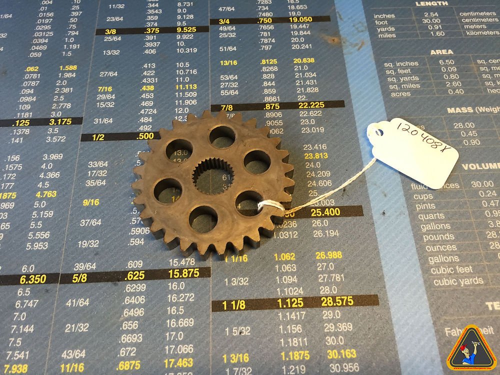 Dana Spicer Foote Transaxle 4360140 Spur Gear 31t 105937X
