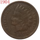 1 Pcs 1904 Indian head cents coin copy