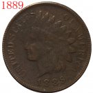 1 Pcs 1889 Indian head cents coin copy