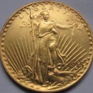 1 Pcs 1913-S $20 St. Gaudens Coin Copy 100% coper manufacturing gold-plated