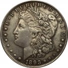 1 Pcs 1893-CC USA Morgan Dollar coins COPY