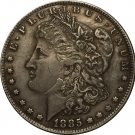 1 Pcs 1885-S USA Morgan Dollar coins COPY