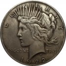 1 Pcs 1922-D Peace Dollar COIN COPY