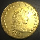 1801 US Truban Head $10 Gold Eagle and Shield Reverse Copy Coin