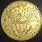 1799 US Truban Head $10 Gold Eagle and Shield Reverse Copy Coin