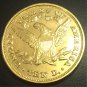 1902 United States Liberty Head (Motto on Reverse) $10 Gold Copy Coin