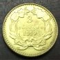 US Coin 1869 US $3 gold dollar Gold copy Coin