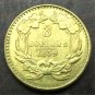 US Coin 1859 US $3 gold dollar Gold copy Coin
