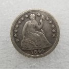 1 Pcs US 1844-O Seated Liberty Half Dime Copy Coin