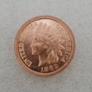 1 Pcs US 1869 Indian Head One Cents Copper Copy Coin