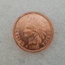 1 Pcs US 1876 Indian Head One Cents Copper Copy Coin