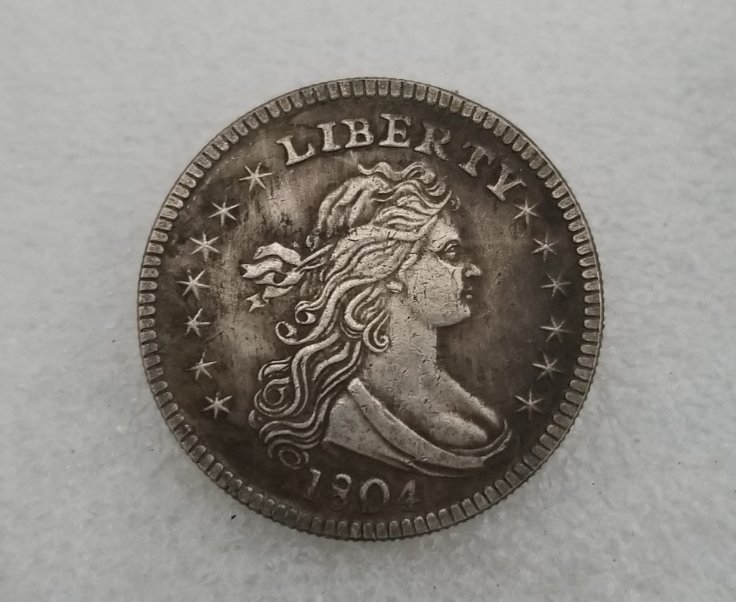 1 Pcs US 1804 Draped Bust Quarter Dollar Copy Coin