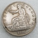 1 Pcs US 1876-S Seated Liberty Trade Dollar Copy Coin