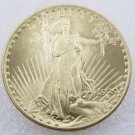1 Pcs US 1929 Saint Gaudens Double Eagle Twenty Dollars Golden Copy Coin