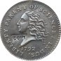 1 Pcs 1792 liberty parent of science & Industry dimse copy coin  for collection