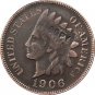 1 Pcs 1906 Indian head one cents copy coin  for collection