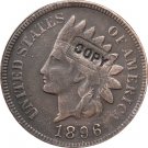 1 Pcs 1896 Indian head one cents copy coin for collection