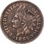 1 Pcs 1885 Indian head one cents copy coin for collection