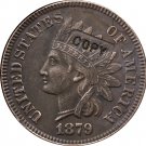 1 Pcs 1879 Indian head one cents copy coin for collection