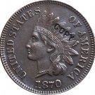 1 Pcs 1870 Indian head one cents copy coin for collection 1 Pcs 1870 Indian head one cents copy coin for collection