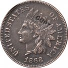 1 Pcs 1868 Indian head one cents copy coin for collection 1 Pcs 1868 Indian head one cents copy coin for collection