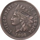 1 Pcs 1866 Indian head one cents copy coin for collection 1 Pcs 1866 Indian head one cents copy coin for collection
