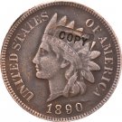 1 Pcs 1890 Indian head one cents copy coin for collection 1 Pcs 1890 Indian head one cents copy coin for collection