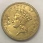 1 Pcs 1854-D United States Liberty Head $3 Three Dollar Copy Coin For Collection