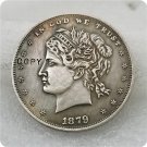 US 1879 Metric "Hair-In-Bun" $1 Dollar Patterns Copy Coin For Collection US 1879 Metric "Hair-In-Bun" $1 Dollar Patterns Copy Coin For Collection