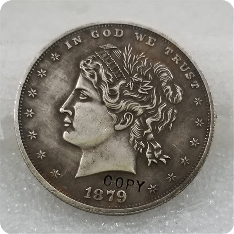 US 1879 Wash Lady Dollar Patterns Copy Coin  For Collection