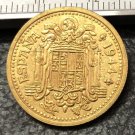 1944 Spain 2.5 Pesetas-Trial Strike Pattern Copy Coin 1944 Spain 2.5 Pesetas-Trial Strike Pattern Copy Coin
