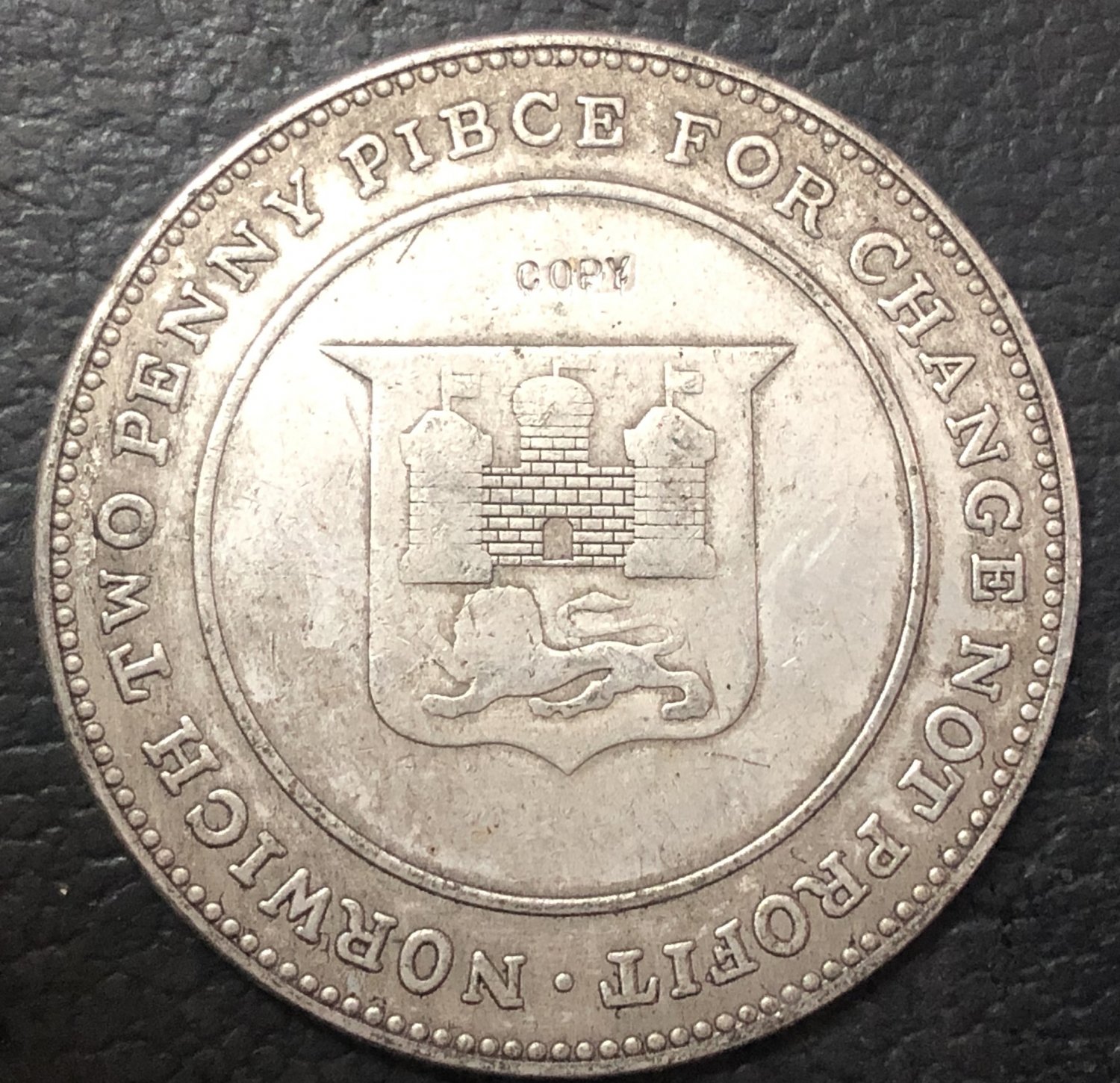 1811-15 United Kingdom Token Copper Copy Coin