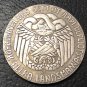 1930 Iceland 5 Kronur Althing Silver Plated Copy Token