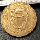 1693 Ireland 1/2 Penny-William & Mary copper Copy Coin